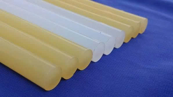 Cây keo nến silicone phi 10.2x230mm (Đường kính 10.2mm x chiều dài 230mm)