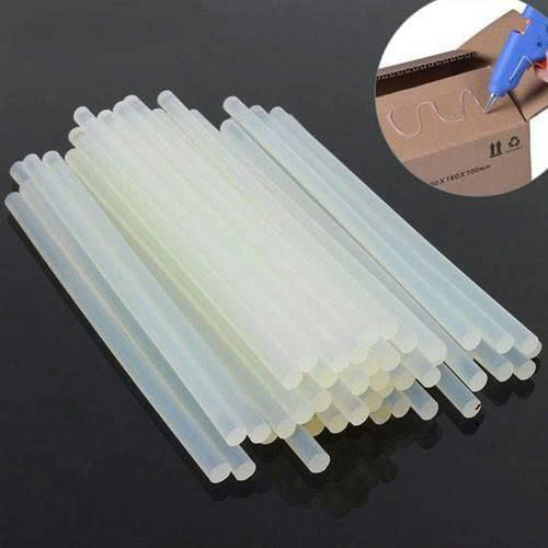 Cây keo nến silicone phi 10.2x240mm (Đường kính 10.2mm x chiều dài 240mm)