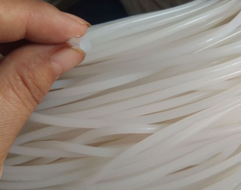 Dây Silicone Tròn Đặc 4mm – Gioăng Ron Silicone Phi 4