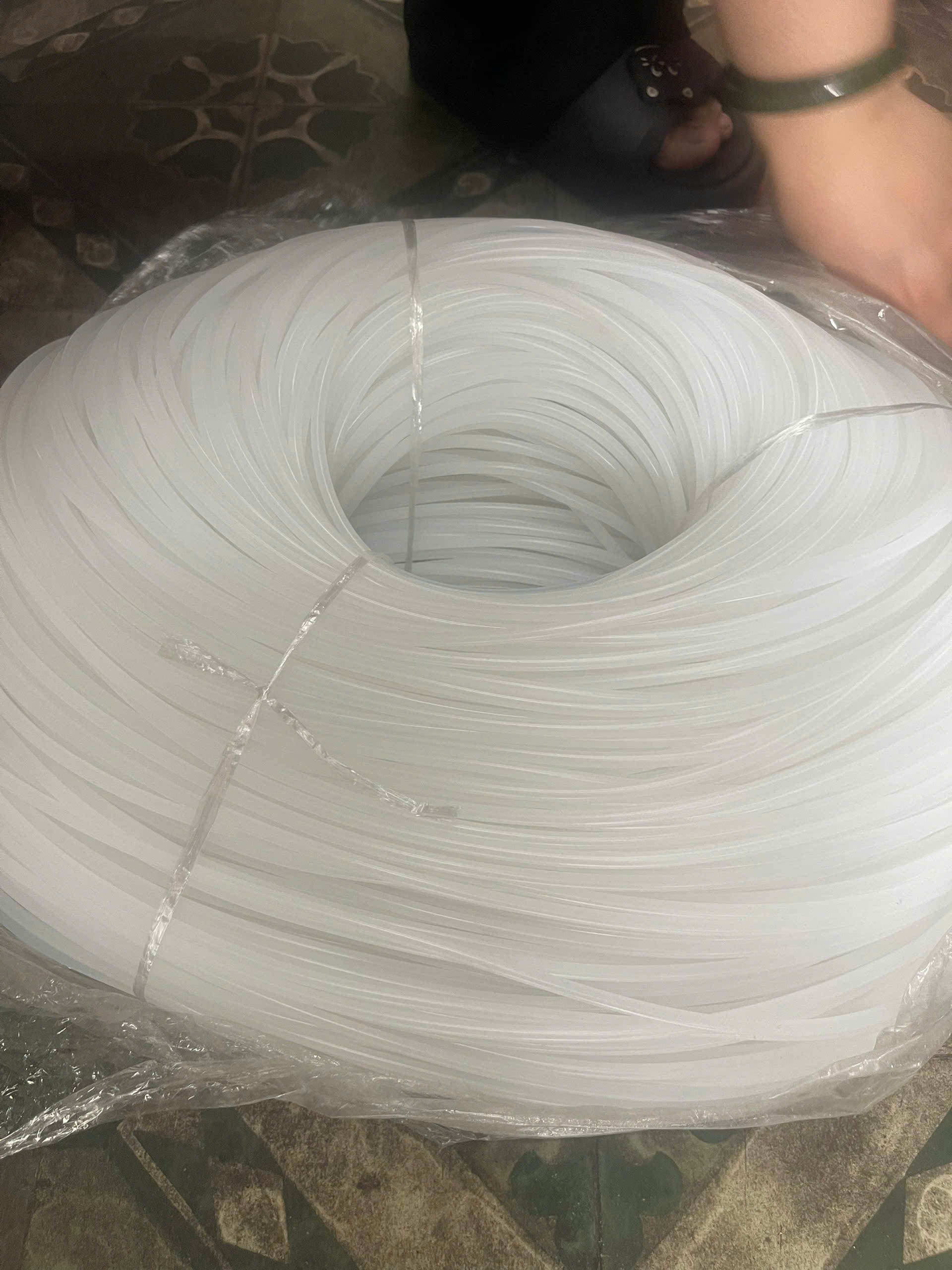 Dây Silicone Tròn Đặc 8mm – Gioăng Ron Silicone Phi 8