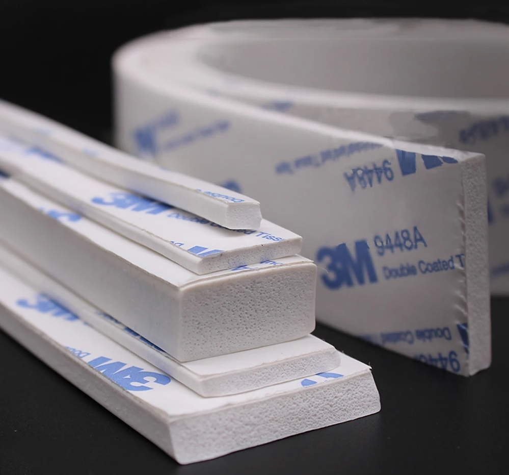 Dây silicone xốp hình chữ nhật 30x35, 30x40, 30x50 – D30 x D35 – D30 x D40 – D30 x D50