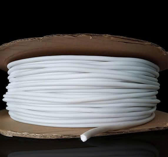 Dây silicone xốp tròn đặc phi 7mm – D7