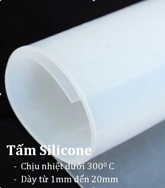 Silicon Dạng Tấm Chịu Nhiệt (Tấm Silicone Công Nghiệp)