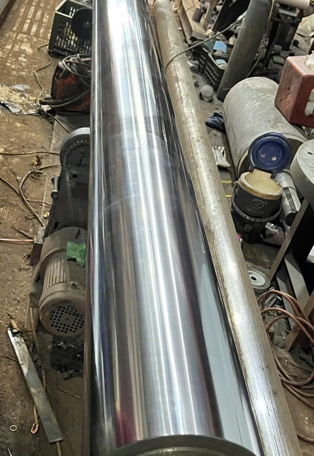 Ty ben thép cứng mạ crom phi 71mm