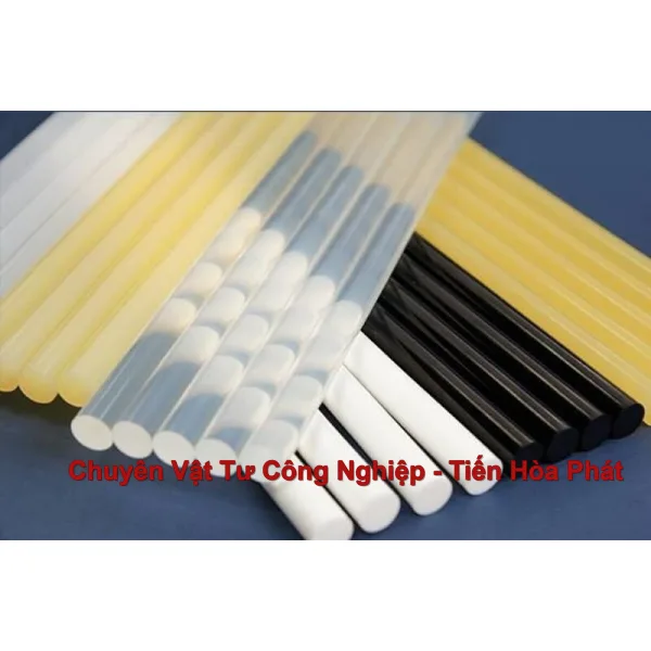 Cây keo nến silicone phi 10.2x230mm (Đường kính 10.2mm x chiều dài 230mm)