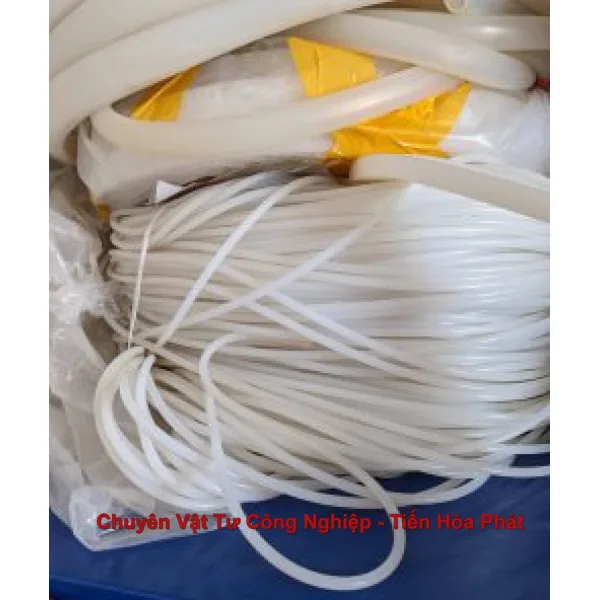 Dây Silicone Tròn Đặc 4mm – Gioăng Ron Silicone Phi 4