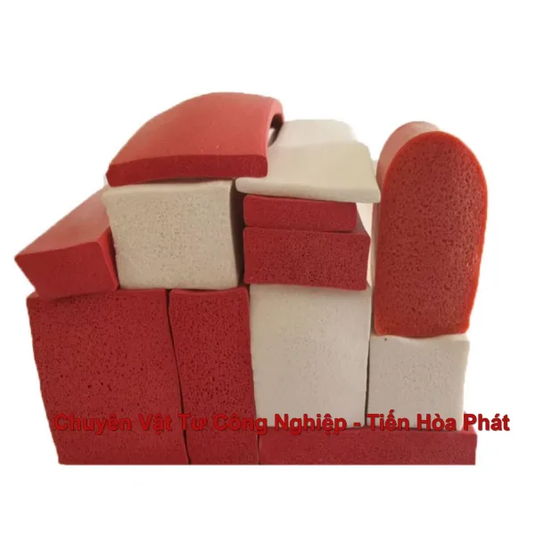 Dây silicone xốp hình chữ nhật 4x30, 4x40, 4x50 (D4xD30 – D4xD40 – D4xD50)
