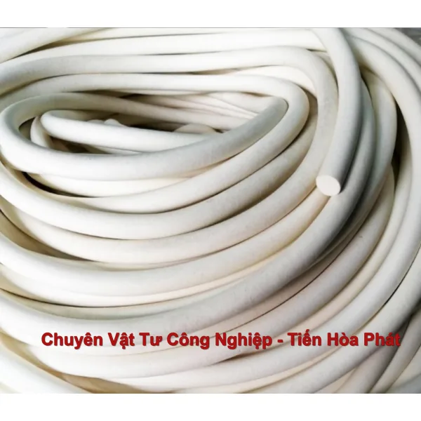 Dây silicone xốp tròn đặc phi 12mm – D12