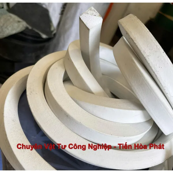 Dây silicone xốp vuông 8x8 – D8 x D8
