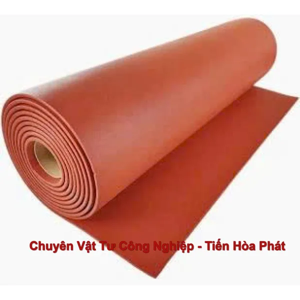 Tấm xốp Silicone đỏ chịu nhiệt dày 2mm