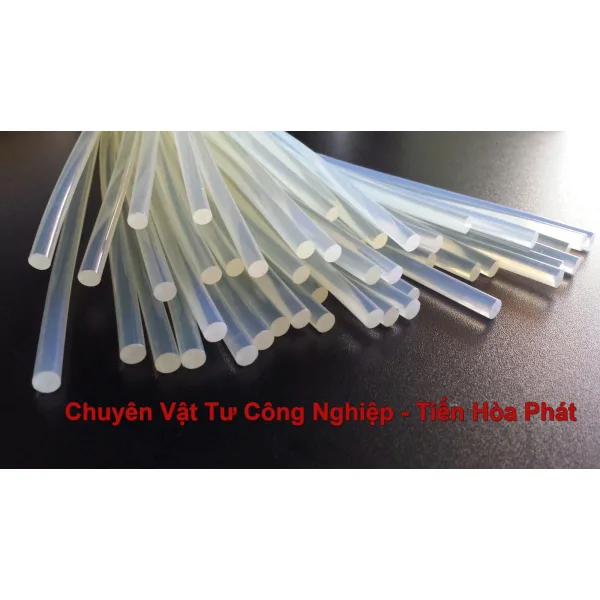 Cây keo nến silicone phi 10.2x240mm (Đường kính 10.2mm x chiều dài 240mm)