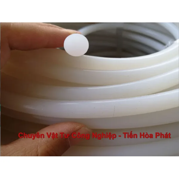 Dây Silicone Tròn Đặc 10mm – Gioăng Ron Silicone Phi 10