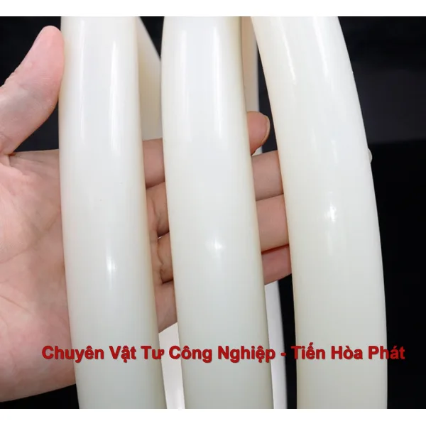 Dây Silicone Tròn Đặc 12mm – Gioăng Ron Silicone Phi 12