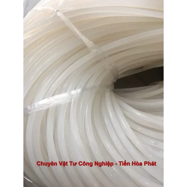Dây Silicone Tròn Đặc 8mm – Gioăng Ron Silicone Phi 8