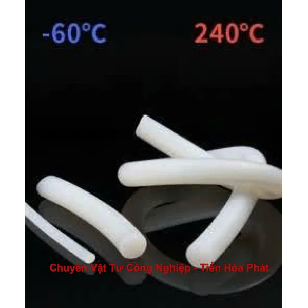 Dây Silicone Tròn Đặc Phi 7, 8, 9, 10, 12 mm Tại Đồng Nai, Bình Dương, TP.HCM