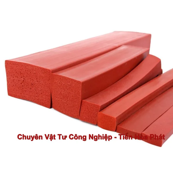 Dây silicone xốp hình chữ nhật 40x50, 40x60 – D40 x D50 – D40 x D60