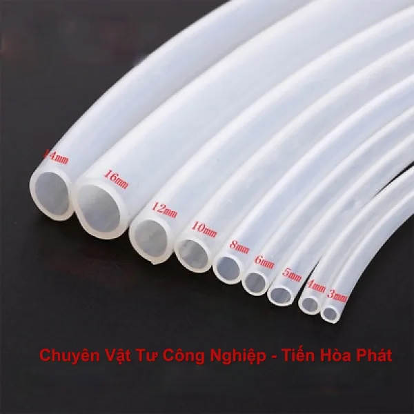 Ống Silicone Chịu Nhiệt Phi 11, 12, 13, 14, 15, 16, 17, 18, 19, 20 tại Đồng Nai, Bình Dương, TP HCM, Vũng Tàu