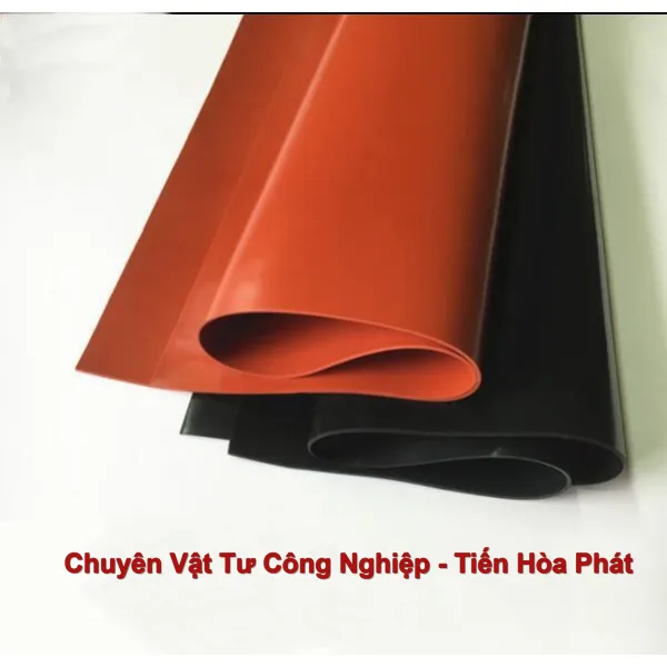 Tấm cao su silicone đỏ chịu nhiệt cao 2mm, 3mm, 5mm tại Đồng Nai, Bình Dương, TP HCM, Vũng Tàu
