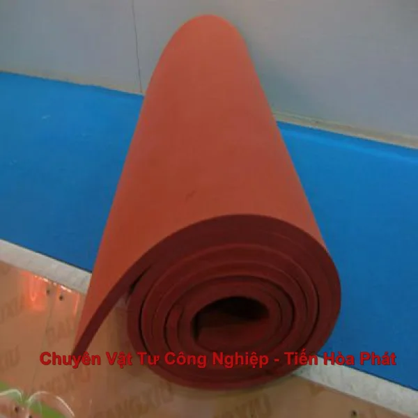 Tấm xốp Silicone đỏ chịu nhiệt dày 6mm